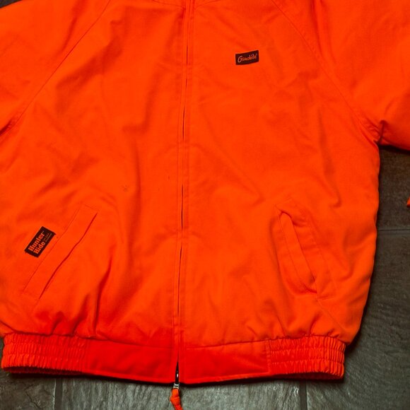 ~~Gamehide Quilted Full-Zip Orange Hunting/Work/Hiking/Shooting Jacket Men's XL - Picture 2 of 6